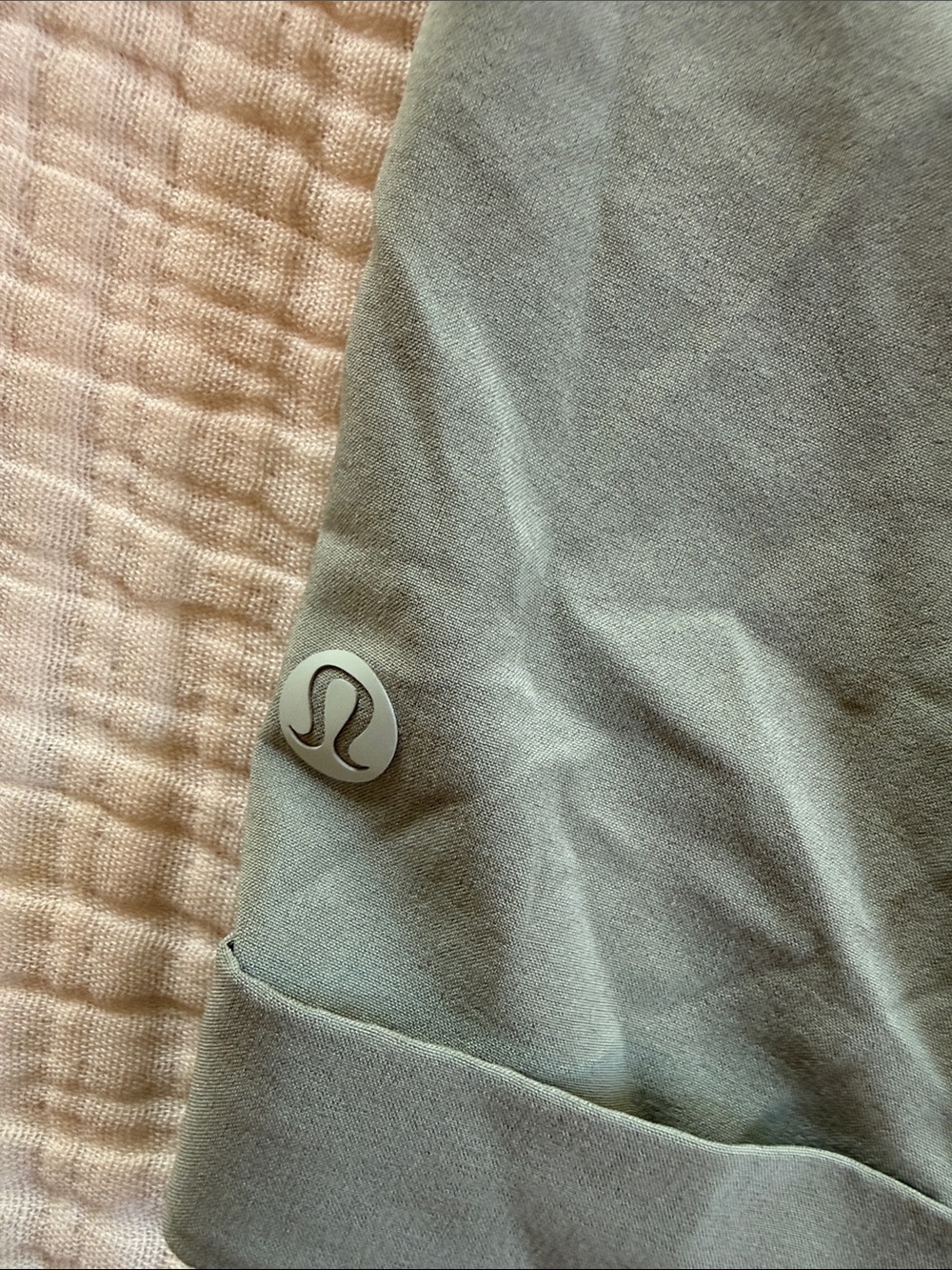 lululemon athletica Sage Green Elastic Waist Athletic Shorts - Picture 5 of 7